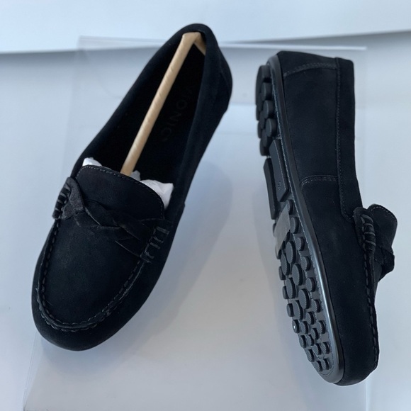 NWT! ($120) Vionic Women's Black Suede Flats Loafer Slip On Comfort Shoes, Sz 5M - Picture 7 of 11
